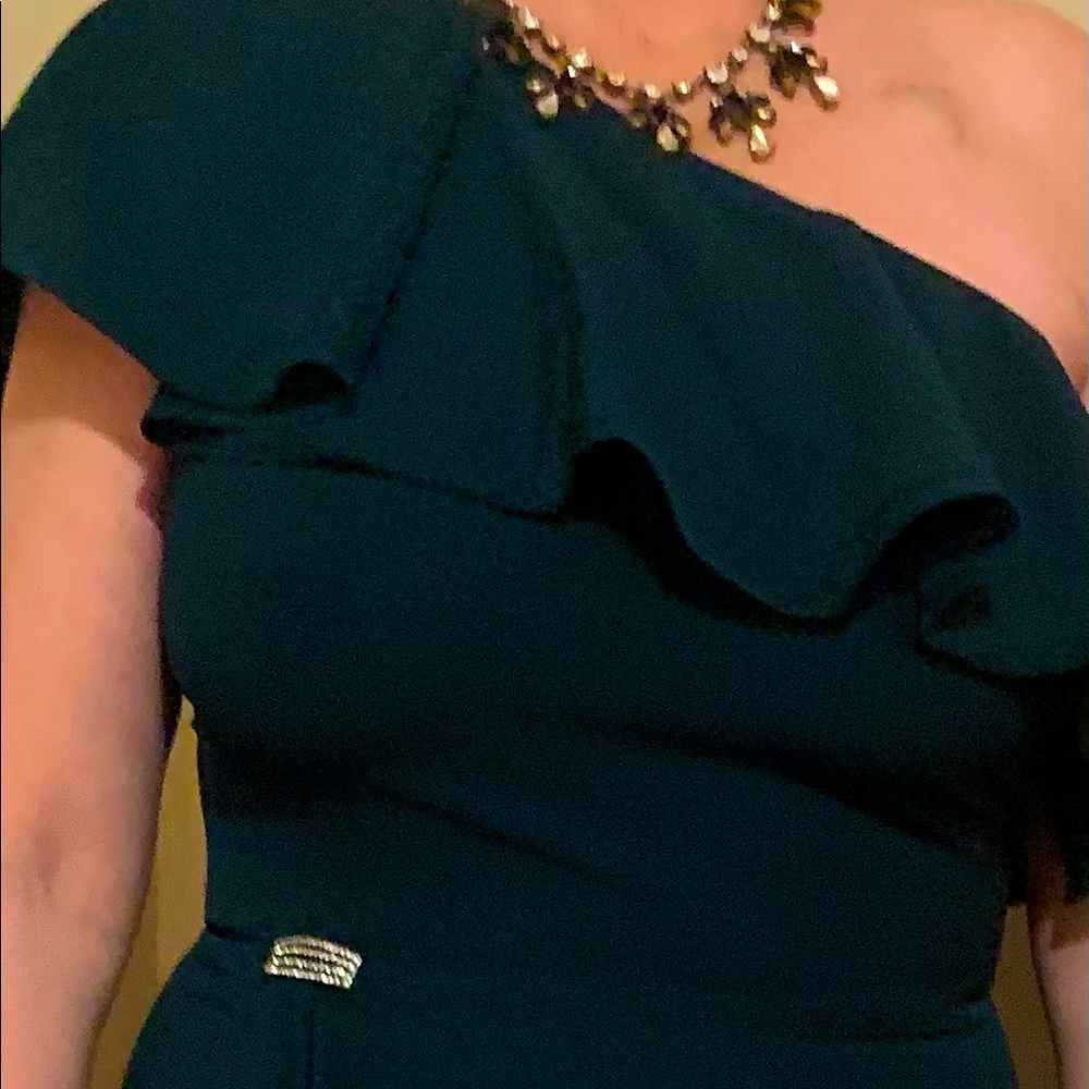 Ralph Lauren “Dark Fern” Size 14 Dress. Never worn except for the photo. Macy’s